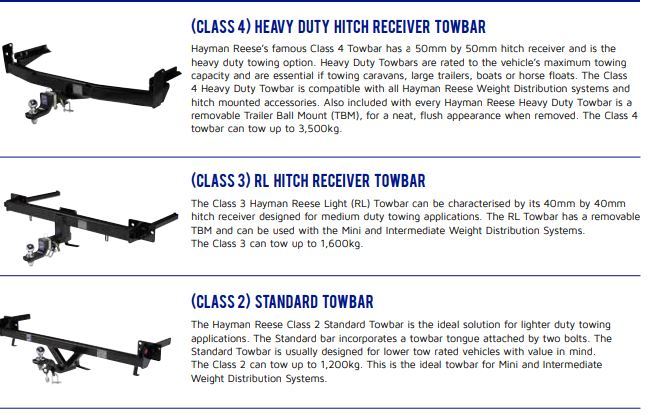 hayman reese mazda 3 tow bar