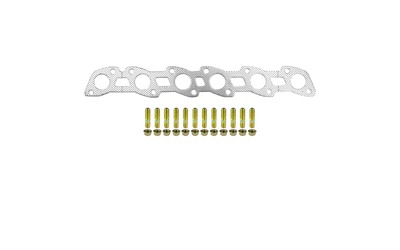 EXTRACTOR GASKET STUD & NUT KIT - Holden Commodore VL 6cyl 3.0L RB30
