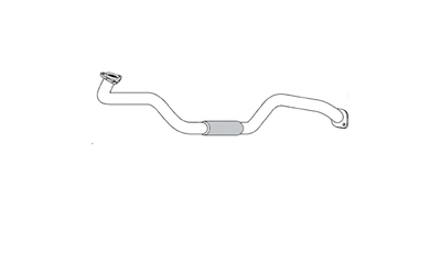 Standard Engine Pipe - Toyota Landcruiser HZJ105 4.2L 1HZ Wagon (1998-8/07)