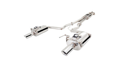 Twin 2.5" Exhaust - Ford Mustang 2.3L Turbo & Convertible 5.0L (8/2014-7/2017)