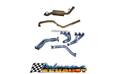 LANDCRUISER 100 SERIES 4.2L DIESEL EXTRACTORS (EGR) 2.5" EXHAUST WITH TAILPIPE