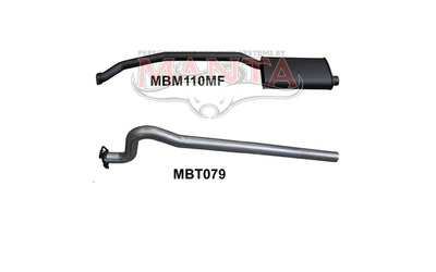 2.5" Cat Back Exhaust - Ford Falcon XF 6cyl Sedan 