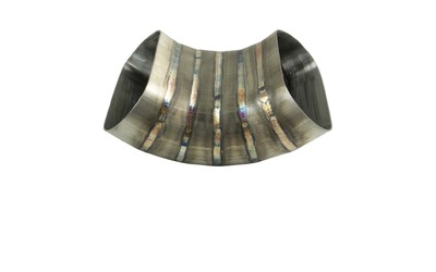 Pie Cut Bend OVAL - 2.5" x 90 Degree - 304 Stainless - Welded