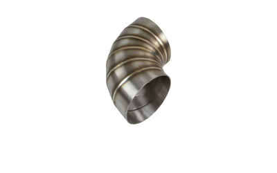 Pie Cut Bend ROUND - 4" x 90 Degree - 304 Stainless