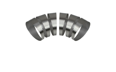 Pie Cut Bend ROUND - 4" x 90 Degree - 304 Stainless