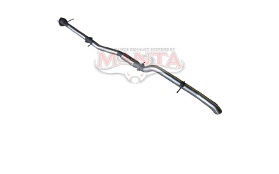 3" DPF Back Exhaust - Ford Ranger Next Gen T6 3.0L V6 TD - Stainless