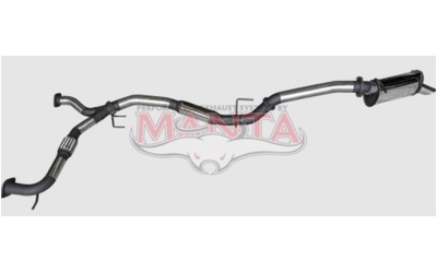 3" Cat Back Exhaust - Nissan Patrol Y62 5.6L V8 (2012 onward)