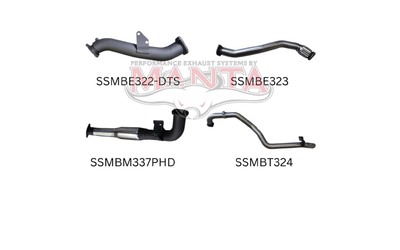 3" Turbo Back Exhaust - Toyota Landcruiser HZJ105 4.2L Diesel with DTS Turbo