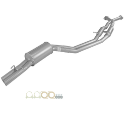 Twin 2.5" Cat Back Exhaust - Holden Commodore VT-VZ V8 Sedan