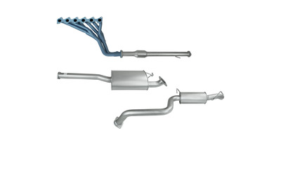 Extractors, Cat & 2.5" Exhaust - Ford Territory SX 6cyl 4.0L