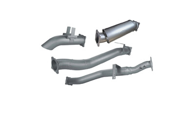 4" DPF Back Exhaust - Landcruiser 79 Series VDJ79 4.5L Dual Cab Ute (2016>)