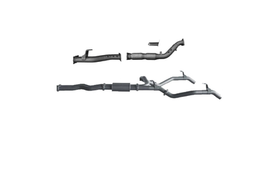 Twin 3" Turbo Back Exhaust - Landcruiser 79 Series VDJ79R 4.5L Ute (11/2016 on)